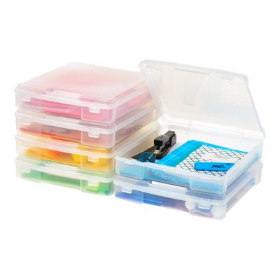 Iris 2pack 4 X 6 Photo Storage Box With Handle And 12 Cases, Rainbow :  Target