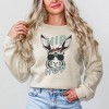 Simply Sage Market Women's Graphic Sweatshirt Green Hip Hop Bunny - 2 of 3