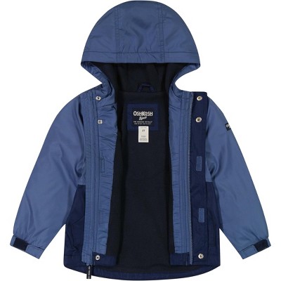 OshKosh B'Gosh Toddler/Little Boys' Midweight Fleece Lined Jackets