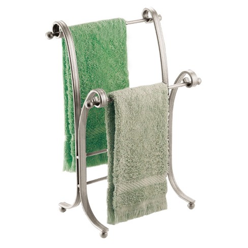 ALPINE INDUSTRIES DOUBLE TOILET PAPER HOLDER WITH SHELF STORAGE