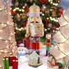 Ornativity Gingerbread Chef Nutcracker Figurine - 14 in - 2 of 4