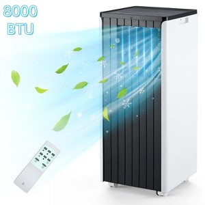 Jojoka Portable Air Conditioner 8000 BTU, 3-in-1 AC with Cool, Dehumidify & Fan, Remote Control, Timer, LED Display,Cools Rooms Up to 350 Sq Ft - 1 of 4