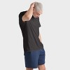 Hanes Unisex Garment Dyed Cotton T-Shirt - 3 of 4