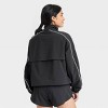 Women's Piped Half-Zip Windbreaker Jacket - All In Motion™ - 2 of 4