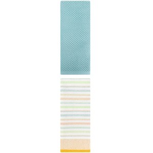 REGALWOVEN Bathroom Hand Towels Cotton Soft Absorbent Towel Set 13" x 30"/13" x 27" 2 Pcs - 1 of 4