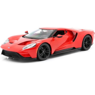 2018 Ford Gt #1 Red With White Stripes Heritage Special Edition 1/18  Diecast Model Car By Maisto : Target