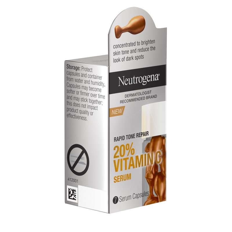 Neutrogena Rapid Tone Repair Vitamin C Face Serum Capsules - 7ct, 6 of 11