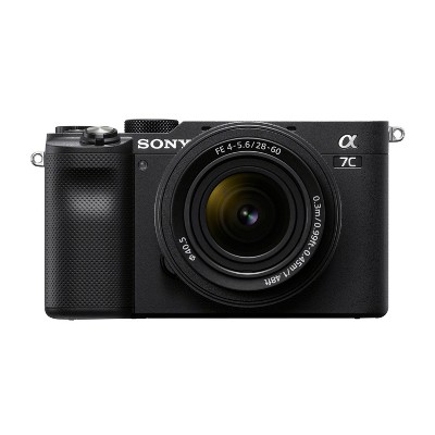 Sony Alpha a7C Full-Frame Compact Mirrorless Camera with FE 28-60mm Lens (Black)