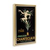 Stupell Industries Vintage Chanteclair Wine Black Framed Floater Canvas Wall Art - 3 of 4