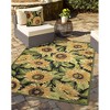 Liora Manne Marina Garden Indoor/Outdoor Pillow.. - 3 of 4
