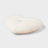 Heart Reversible Mini Decorative Pillow White - Pillowfort™ - 3 of 4