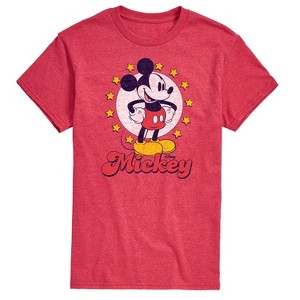 Men's - Disney - Mickey  Stars Short Sleeve Graphic T-Shirt - 1 of 4