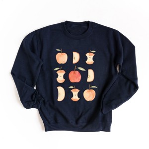 Simply Sage Market Watercolor Apple Chart shirt design Sweatshirt - 1 of 4