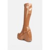 Dirty Dance Patent High Platfrom Calf Boots Women - 3 of 4