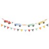 Meri Meri Race Car Garland Set (10' with excess cord - Pack of 1) - 3 of 4