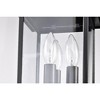 Nuvo Lighting Jamesport 3 - Light Lantern in  Matte Black - 4 of 4