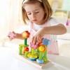 HABA Flower Garden Wooden Sorting & Shape Sorter Game: Montessori Toys for 2 Year Old, Fine Motor Stacking Toys for Toddlers 1-3, Made in Germany - 4 of 4