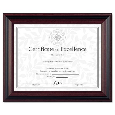 for a 8x10 Photograph Mahogany. Color Prinz Carolina Wood Frame 