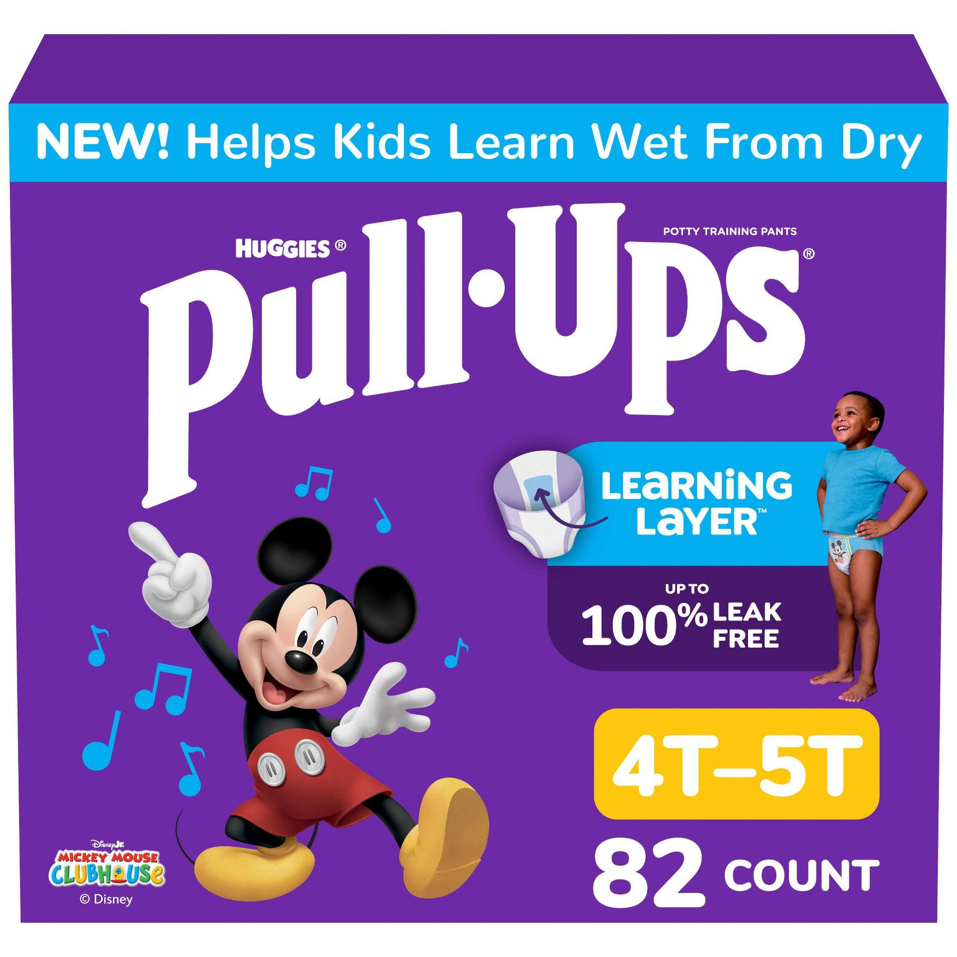 Pull-Ups Boys' Potty Training Pants - 4T-5T - 82ct