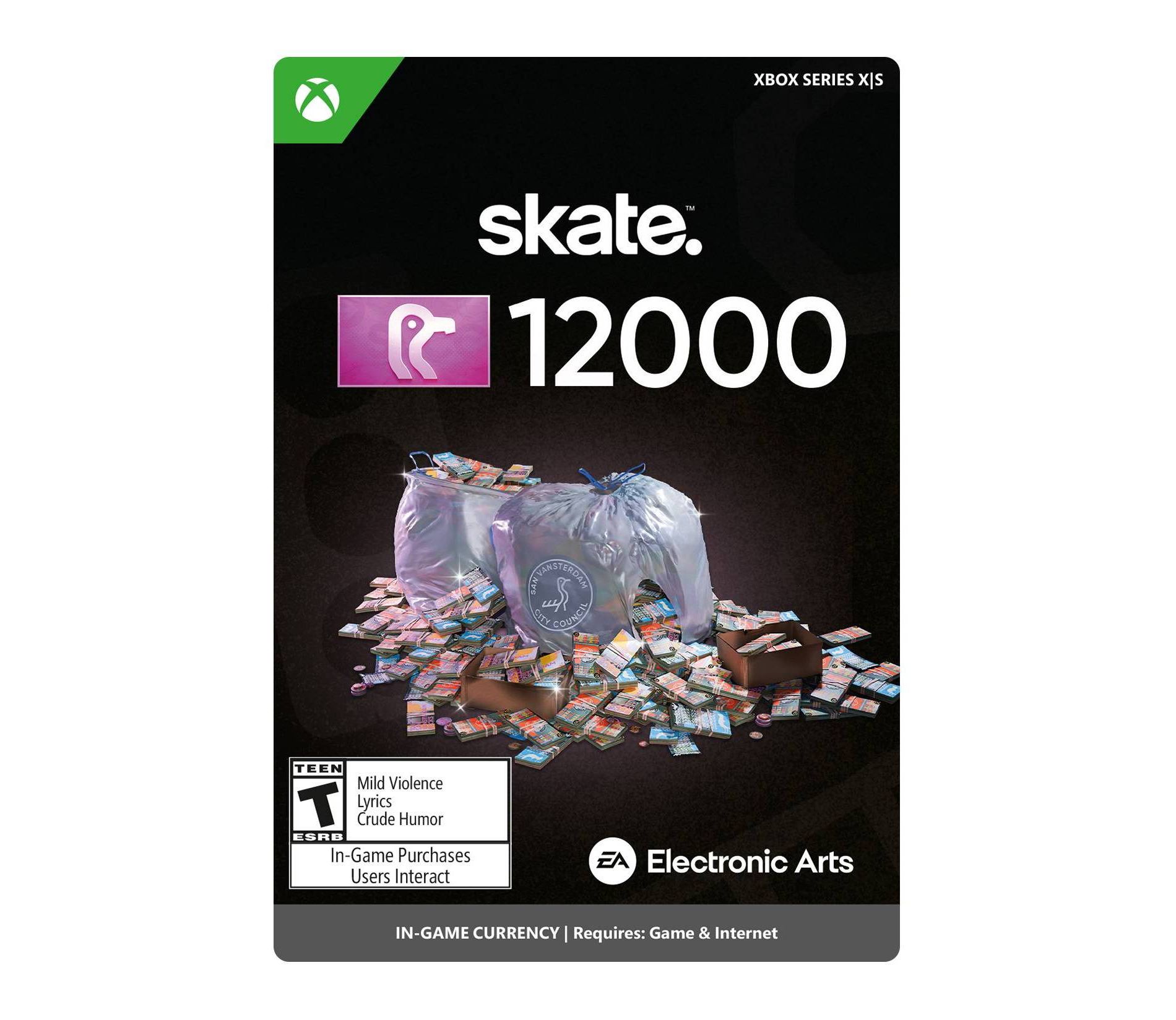 SKATE: 12000 SV Bucks (Digital)