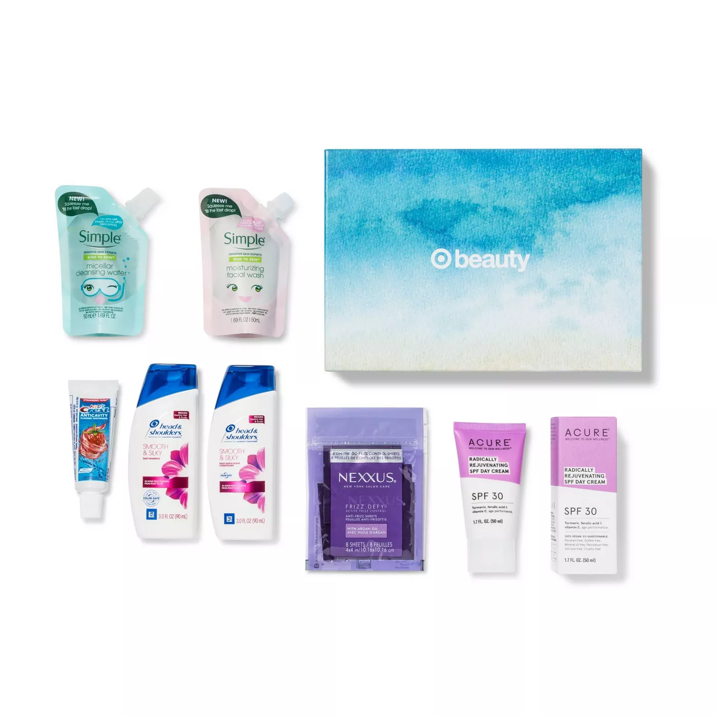 The Target July Beauty Box is.