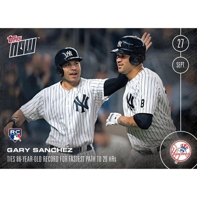 Topps MLB NY Yankees Gary Sanchez (RC) #509A Topps NOW Trading Card