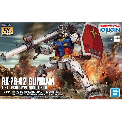 Bandai Hobby 26 Rx 78 02 Gundam The Origin Ver Hg 1 144 Model Kit Target