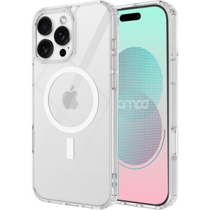 AMPD Tpu / Acrylic Crystal Clear Magsafe Case For Apple Iphone 16 Pro Max Clear - 1 of 4