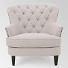 Tafton Club Chair And Ottoman - Natural - Christopher Knight Home : Target
