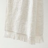 6Pcs 100% Cotton Solid Color Heavy Weight Bath Towel, Ink Dyed Slub Pattern Rich Texture Absorbent Bath Towel - 4 of 4