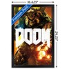 Trends International Doom - Cyber Demon Framed Wall Poster Prints - 3 of 4