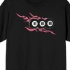 Black Ball, BBB, Feeling Lucky Today & All The Days, on Black Short Sleeve Adult T-Shirt - 2 of 4