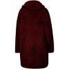 Women's Oversized Casual Open-Front Fuzzy Cardigan Street Jacket - 3 of 3