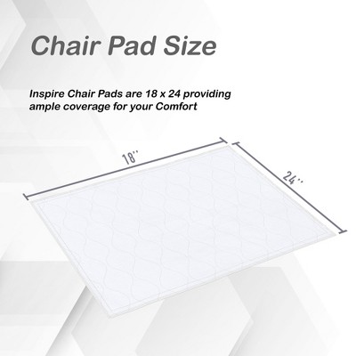 Inspire Washable and Reusable Absorbent Underpads 18" x 24" 3 Pack
