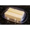 Handy Housewares Large Double-Wide Clear Acrylic Butter Serving Storage Dish with Lid - 4 of 4