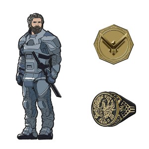 Lineage Studios Dune Duke Leto Atreides 3 Piece Deluxe Enamel Pin Set - 1 of 3