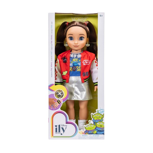 Muñeca Disney ILY 4EVER 18" inspirada en Toy Story, cabello castaño y ojos azules 2