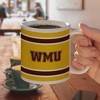 Western Michigan University WMU Stripes Ceramic Coffee Mug Novelty Gift Mugs for Coffee Tea and Hot Drinks 11oz White - 4 of 4