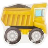 Blue Panda 48-Pack Construction Truck Disposable Paper Plates for Kids Birthday Party Supplies Decorations, Die Cut 10 x 8.8 In - 2 of 3