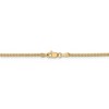 Black Bow Jewelry 1.8mm, 14k Yellow Gold, Flat Wheat Chain Necklace - 4 of 4
