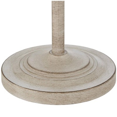 Carter Beige Metal and Cream Fabric 3-Piece Lamp Set