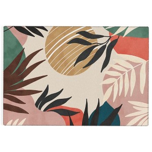 Marta Barragan Camarasa Modern tropical sunrise G Outdoor Rug - Deny Designs - 1 of 4