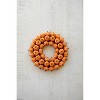 19" Fall Pumpkin Wreath – Orange Faux Floral Door Accent - 3 of 4