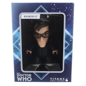 BBC Doctor Who Titan 10th Doctor with Brown Pinstripe Suit 4.5" Vinyl Figure - 1 of 2