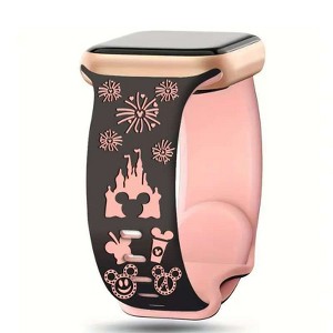 HTUTWOO Cartoon Embossed Band Compatible with Apple Watch Bands 40mm 38mm 44mm 45mm 41mm 42mm 49mm,for iWatch Series 10 9 8 7 6 5 4 3 2 1 Ultra - 1 of 4
