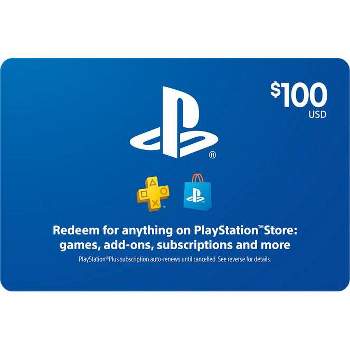 PlayStation Store $100 Gift Card (Physical)
