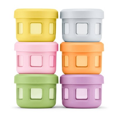 Ello 6pk Plastic Condiment Food Storage Containers