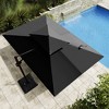 Crestlive Products 9x12FT Double Top Cantilever Umbrella Outdoor 360 Degree Rotation 6 Heights Adjustable Cantilever Patio Umbrella with Base - 4 of 4