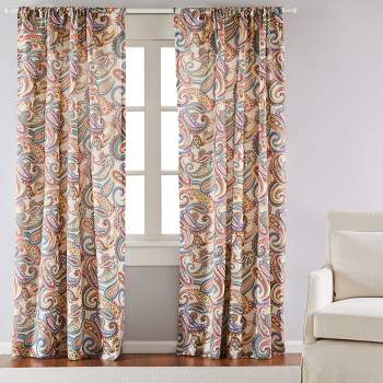 Alyssa Paisley Curtain Panel - Levtex Home
