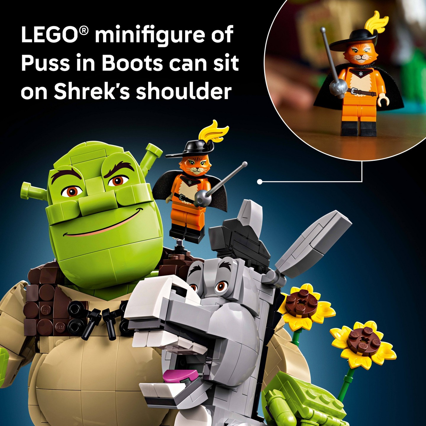 Детские ботинки LEGO Shrek: Shrek, Donkey & Puss in Boots 72423 — фото 5